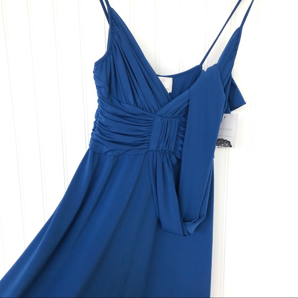 NWT Donna Morgan Blue Dress, Size 6 - Picture 7 of 8